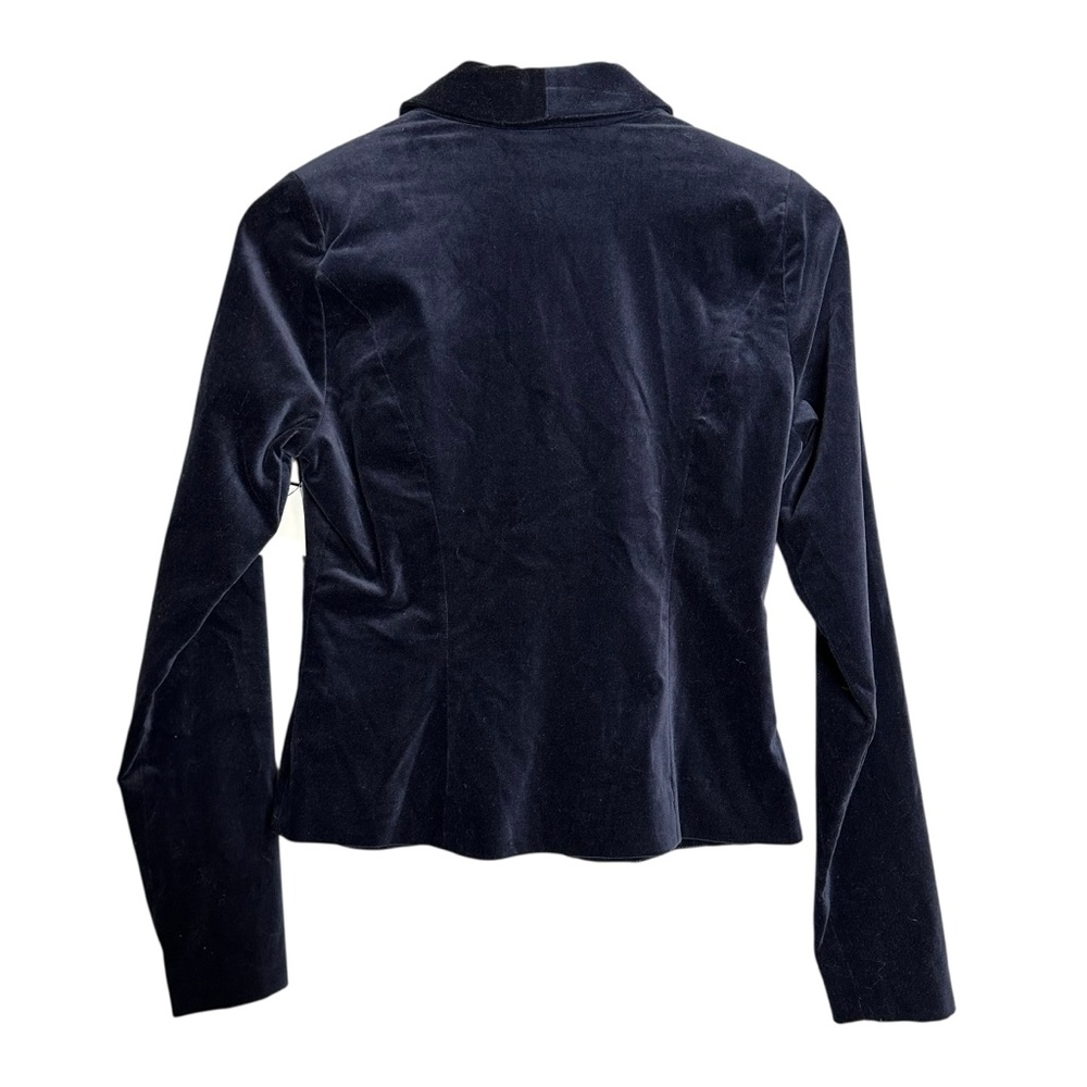 Modcloth Velvet Executive Two Button Blazer Size S NEW - Picture 8 of 10